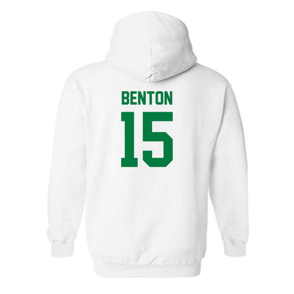 North Texas - NCAA Football : Justin Benton - Classic Shersey Hooded Sweatshirt-1