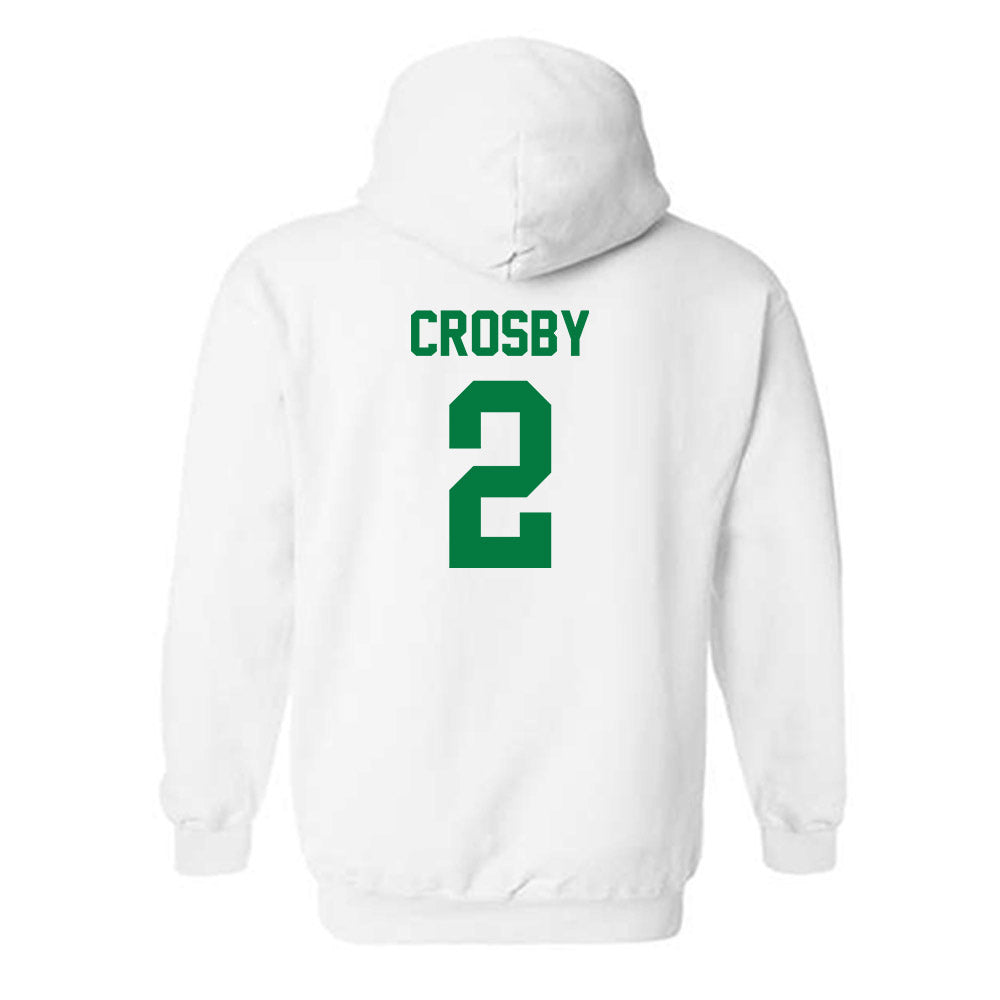 North Texas - NCAA Men's Basketball : Cahmai Crosby - Classic Shersey Hooded Sweatshirt-1