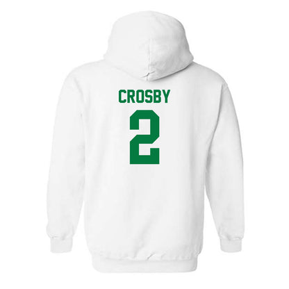 North Texas - NCAA Men's Basketball : Cahmai Crosby - Classic Shersey Hooded Sweatshirt-1
