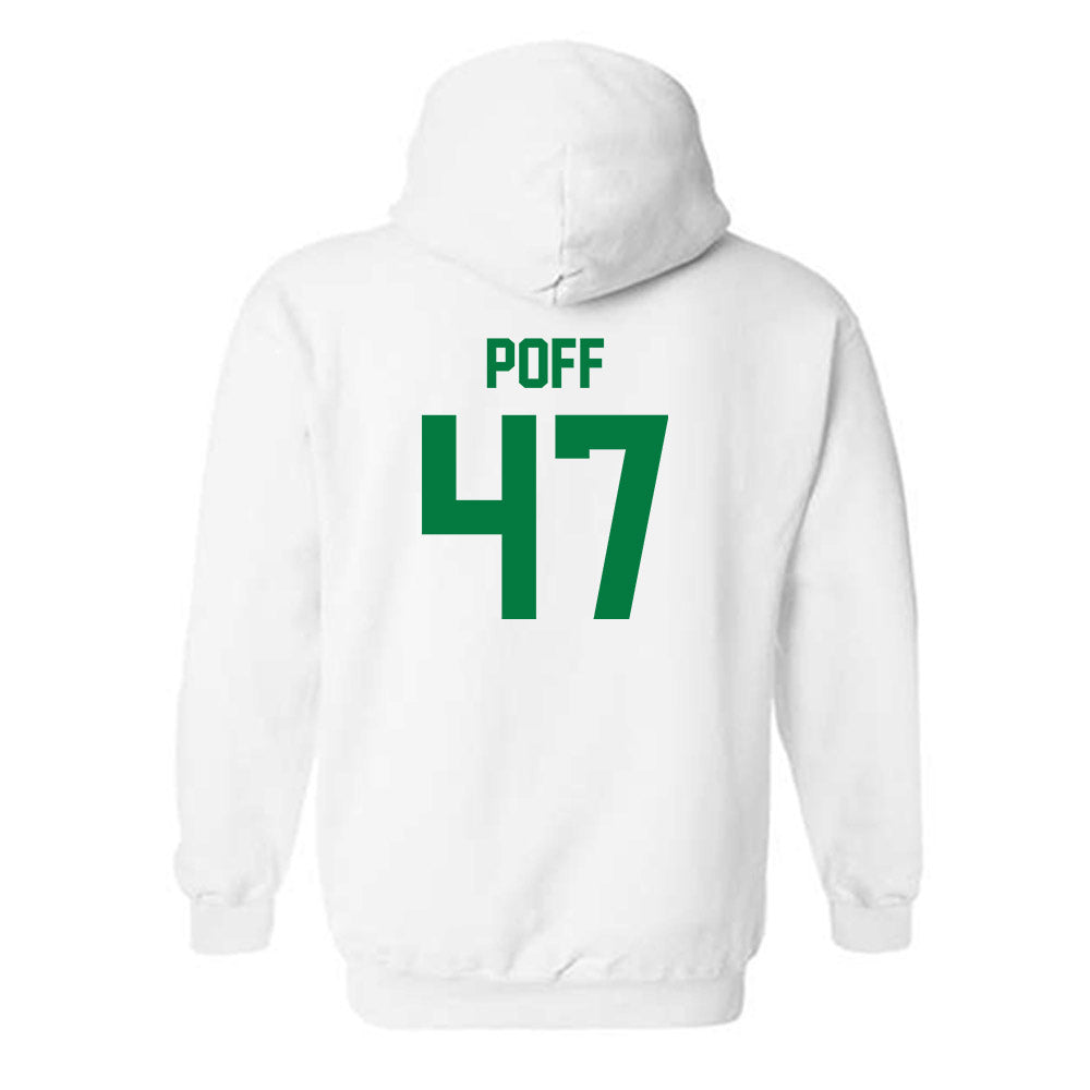 North Texas - NCAA Football : Jacob Poff - Classic Shersey Hooded Sweatshirt-1