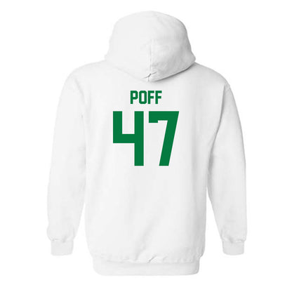 North Texas - NCAA Football : Jacob Poff - Classic Shersey Hooded Sweatshirt-1