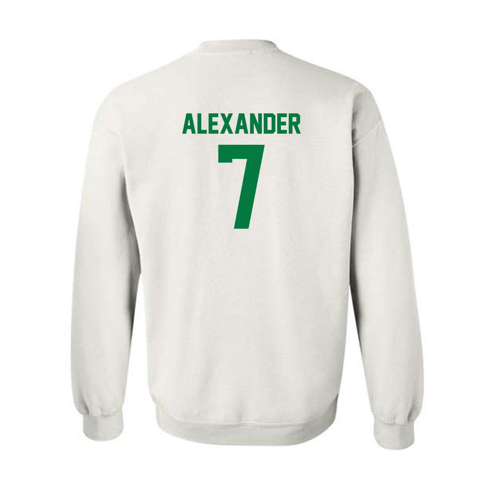North Texas - NCAA Football : Aaron Alexander - Classic Shersey Crewneck Sweatshirt-1