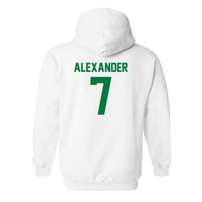 North Texas - NCAA Football : Aaron Alexander - Classic Shersey Hooded Sweatshirt-1