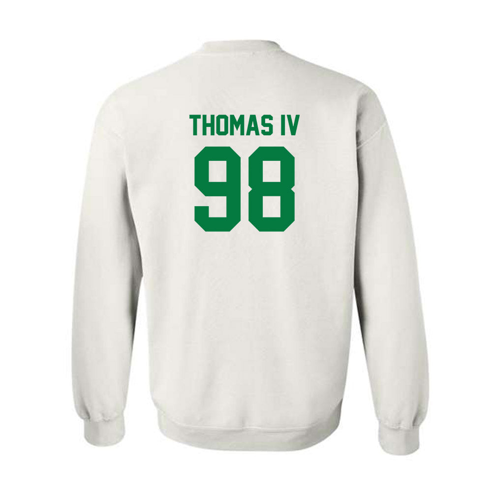 North Texas - NCAA Football : Curlee Thomas IV - Classic Shersey Crewneck Sweatshirt-1