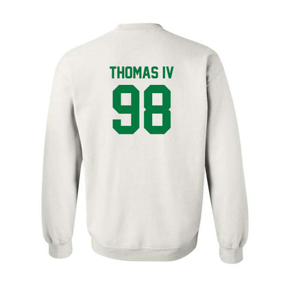 North Texas - NCAA Football : Curlee Thomas IV - Classic Shersey Crewneck Sweatshirt-1