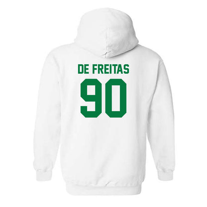 North Texas - NCAA Football : Dominic De Freitas - Classic Shersey Hooded Sweatshirt-1