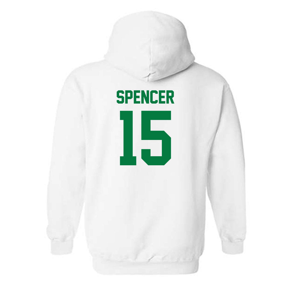 North Texas - NCAA Women's Basketball : Cherie Spencer - Classic Shersey Hooded Sweatshirt-1