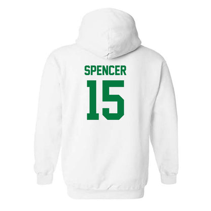 North Texas - NCAA Women's Basketball : Cherie Spencer - Classic Shersey Hooded Sweatshirt-1