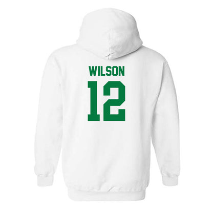 North Texas - NCAA Football : Tyson Wilson - Classic Shersey Hooded Sweatshirt-1