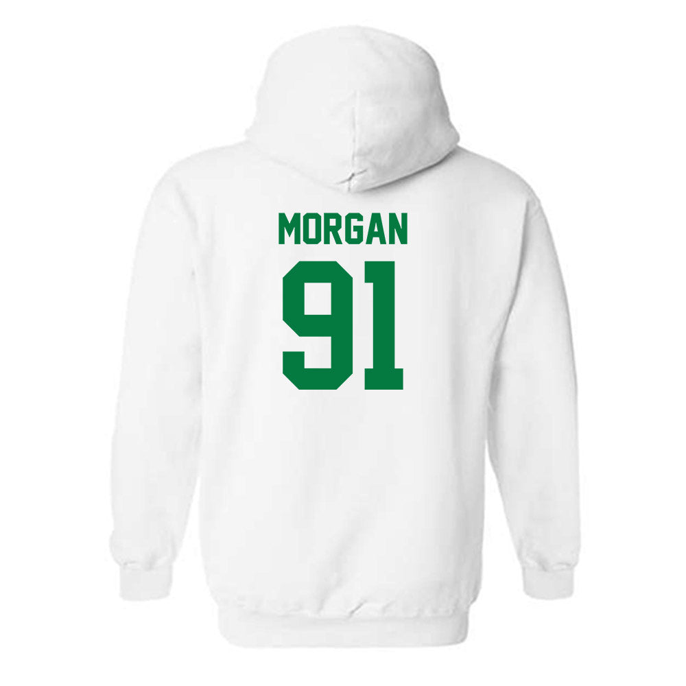 North Texas - NCAA Football : Demetrie Morgan - Classic Shersey Hooded Sweatshirt-1