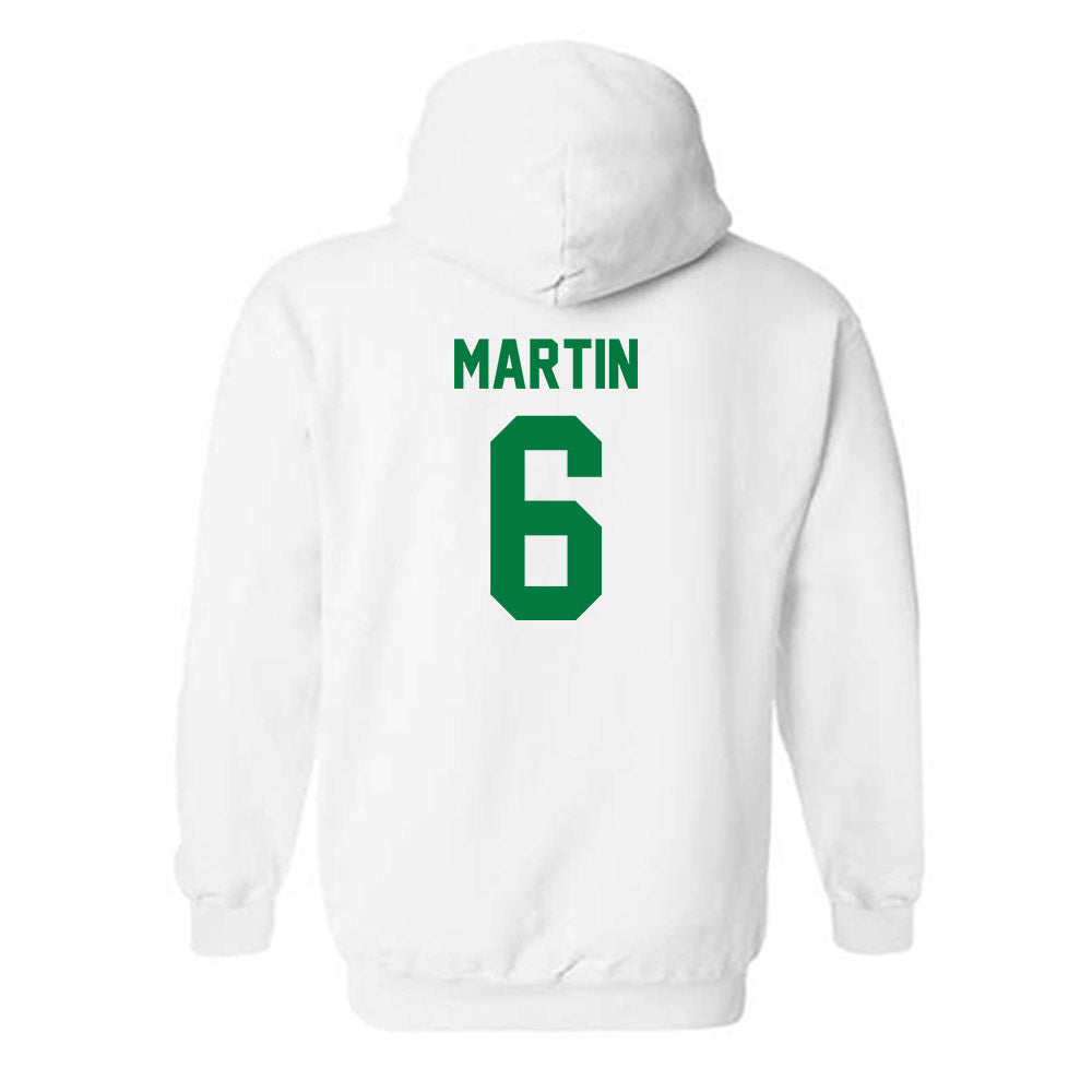 North Texas - NCAA Football : Josiah Martin - Classic Shersey Hooded Sweatshirt-1
