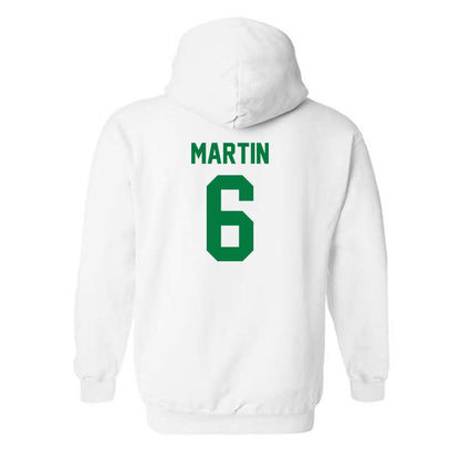 North Texas - NCAA Football : Josiah Martin - Classic Shersey Hooded Sweatshirt-1