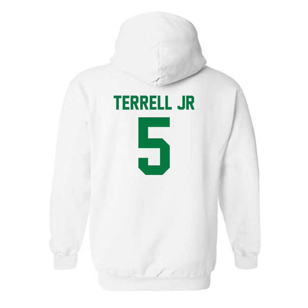 North Texas - NCAA Men's Basketball : david terrell jr - Classic Shersey Hooded Sweatshirt-1