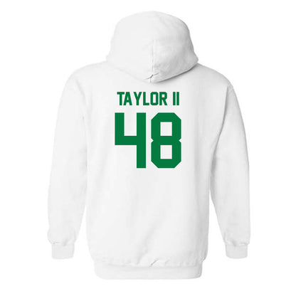 North Texas - NCAA Football : Michael Taylor II - Classic Shersey Hooded Sweatshirt-1