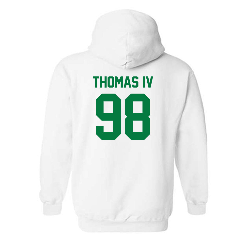 North Texas - NCAA Football : Curlee Thomas IV - Classic Shersey Hooded Sweatshirt-1