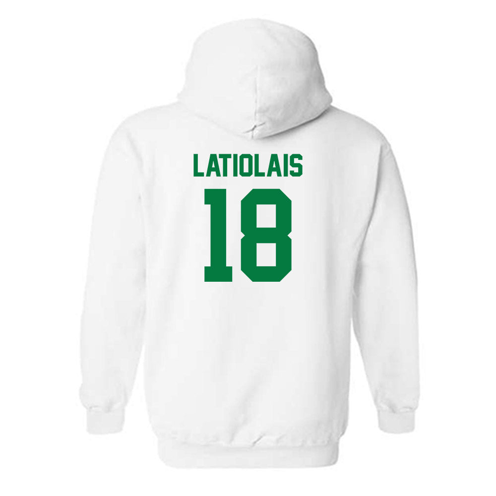 North Texas - NCAA Football : Lathon Latiolais - Classic Shersey Hooded Sweatshirt-1