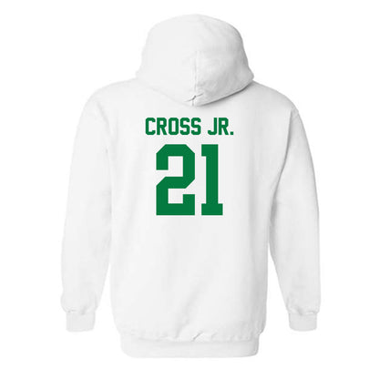 North Texas - NCAA Football : Jason Cross Jr. - Classic Shersey Hooded Sweatshirt-1