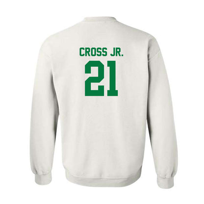 North Texas - NCAA Football : Jason Cross Jr. - Classic Shersey Crewneck Sweatshirt-1