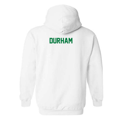 North Texas - NCAA Men's Track & Field : Jeremiah Durham - Classic Shersey Hooded Sweatshirt-1