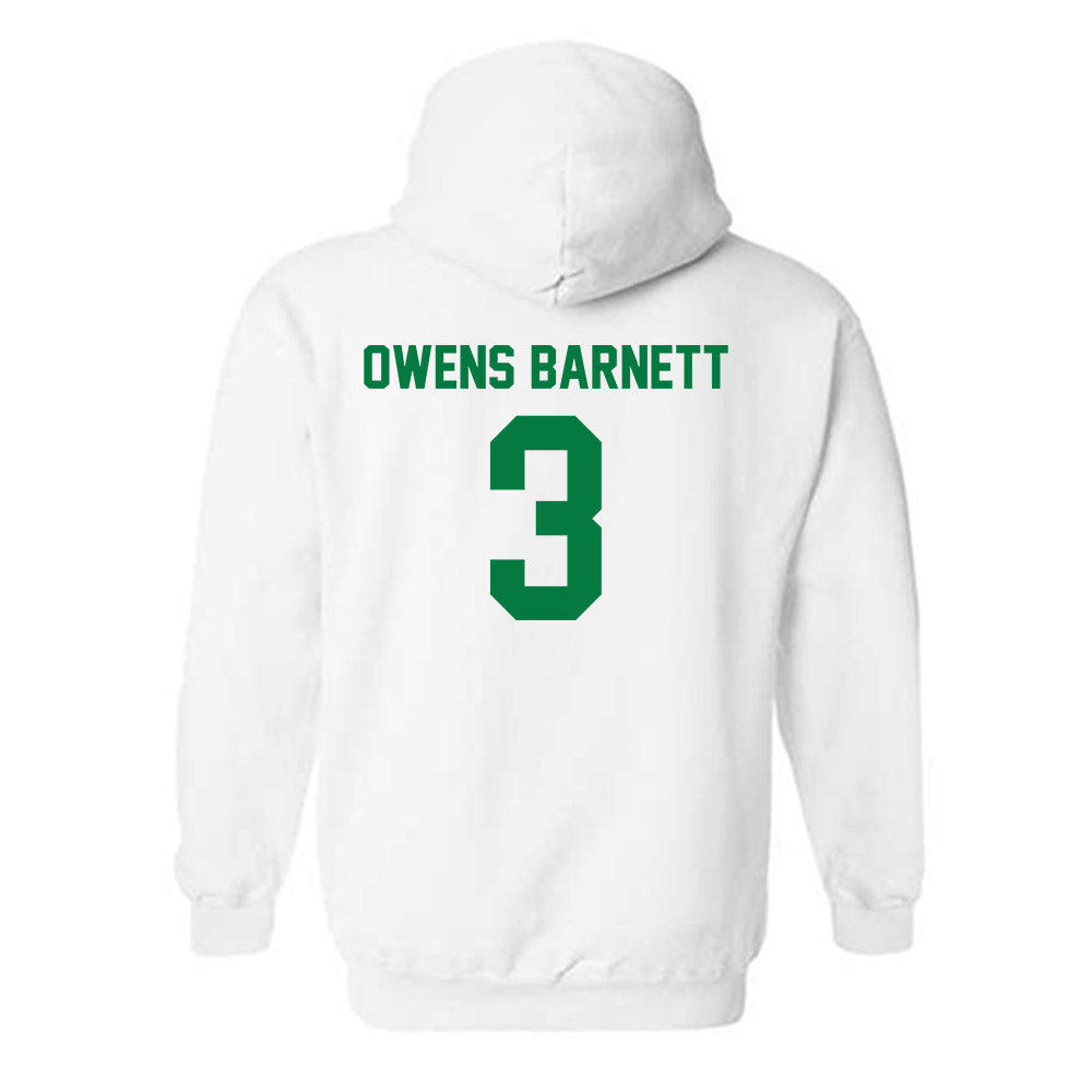 North Texas - NCAA Women's Basketball : Jazzy Owens Barnett - Classic Shersey Hooded Sweatshirt-1