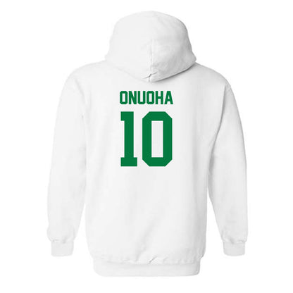 North Texas - NCAA Football : David Onuoha - Classic Shersey Hooded Sweatshirt-1