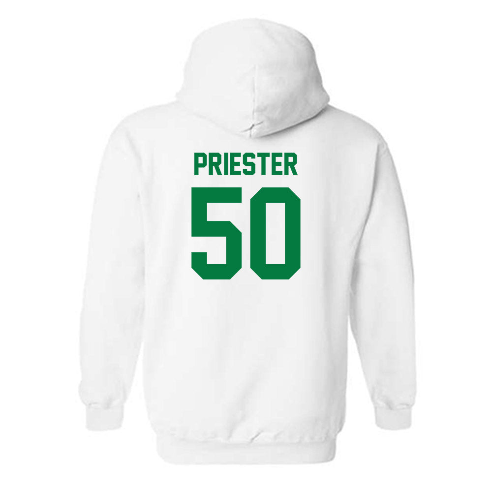 North Texas - NCAA Football : Jahzari Priester - Classic Shersey Hooded Sweatshirt-1