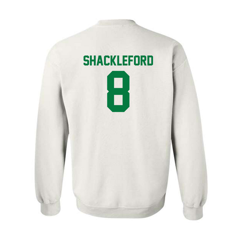 North Texas - NCAA Men's Basketball : Josiah Shackleford - Classic Shersey Crewneck Sweatshirt-1