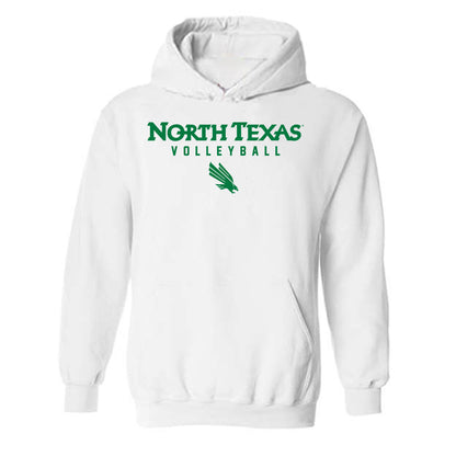 North Texas - NCAA Women's Volleyball : Jahniya Jackson - Classic Shersey Hooded Sweatshirt-0