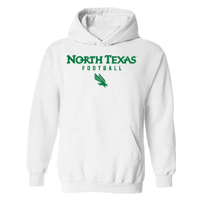 North Texas - NCAA Football : Curlee Thomas - Classic Shersey Hooded Sweatshirt-0