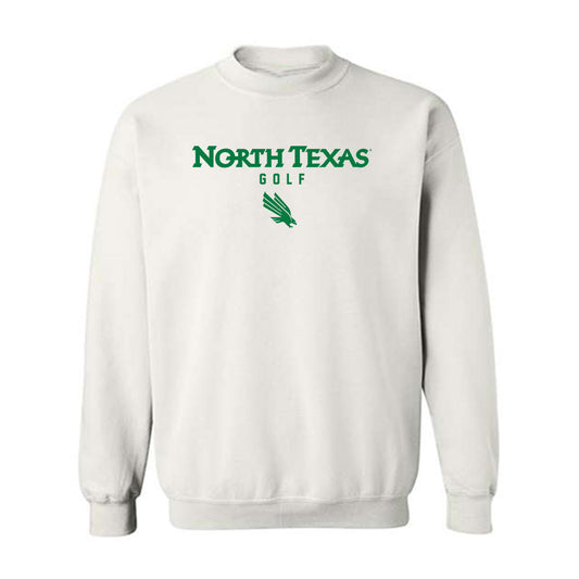 North Texas - NCAA Men's Golf : Alex Huang - Classic Shersey Crewneck Sweatshirt-0