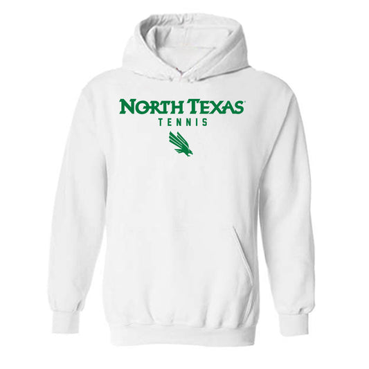 North Texas - NCAA Women's Tennis : Giuliana Ciangherotti - Classic Shersey Hooded Sweatshirt-0