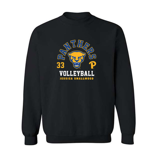 Pittsburgh - NCAA Women's Volleyball : Jessica Smallwood - Fashion Shersey Crewneck Sweatshirt-0