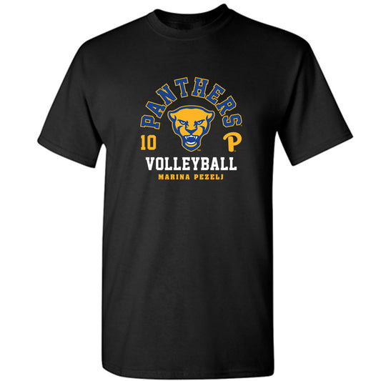 Pittsburgh - NCAA Women's Volleyball : Marina Pezelj - Fashion Shersey T-Shirt-0