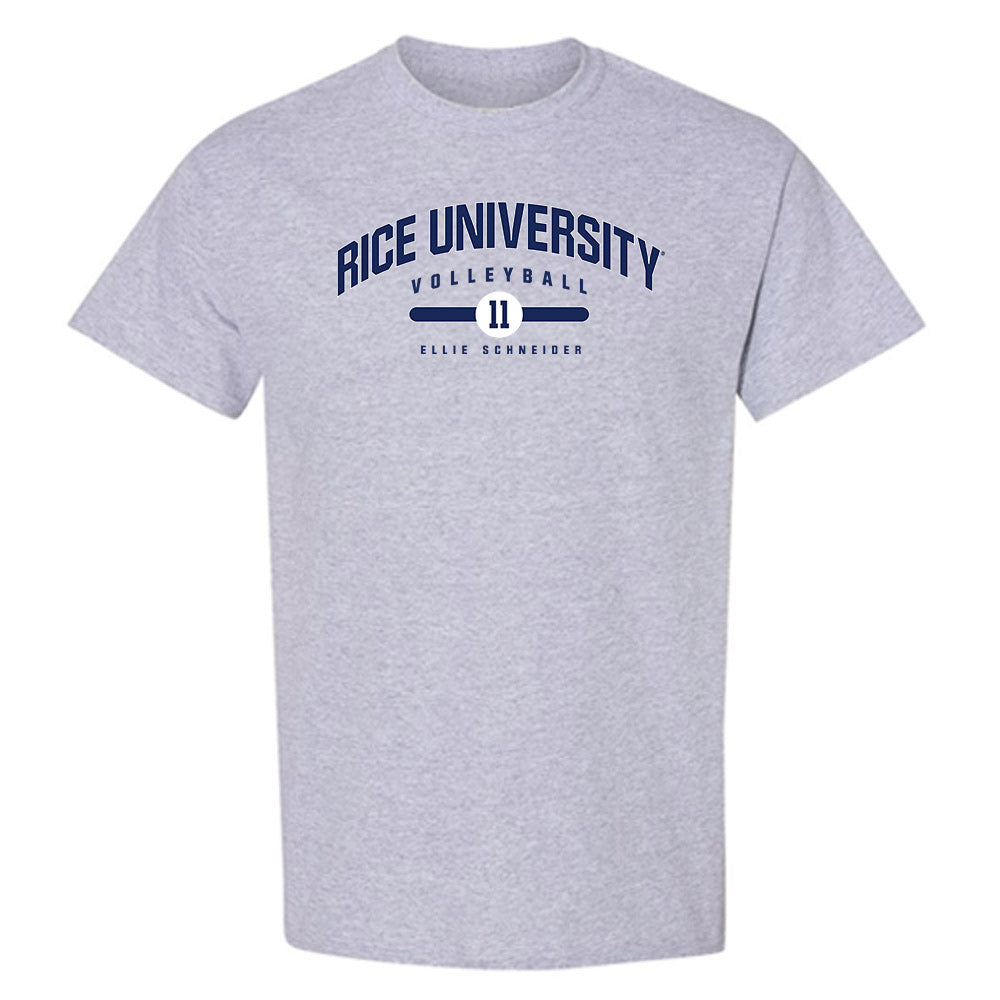 Rice - NCAA Women's Volleyball : Ellie Schneider - Classic Fashion Shersey T-Shirt-0
