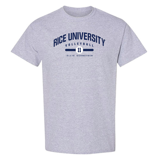 Rice - NCAA Women's Volleyball : Ellie Schneider - Classic Fashion Shersey T-Shirt-0