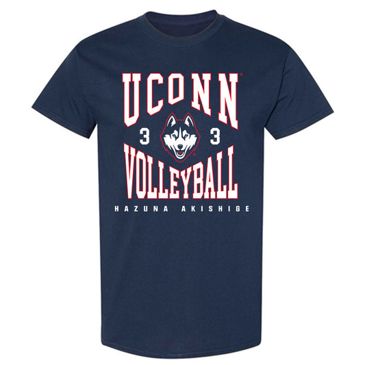 UConn - NCAA Women's Volleyball : Hazuna Akishige - Classic Fashion Shersey T-Shirt-0