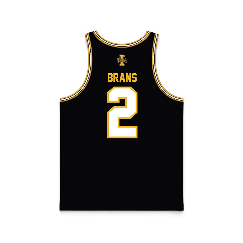 Idaho - NCAA Women's Basketball : Sarah Brans - Black Basketball Jersey-1