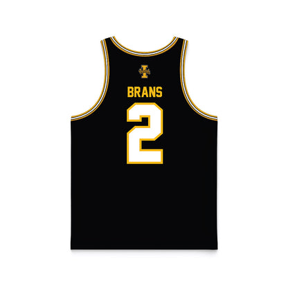 Idaho - NCAA Women's Basketball : Sarah Brans - Black Basketball Jersey-1