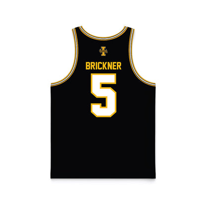 Idaho - NCAA Men's Basketball : Isaiah Brickner - Black Basketball Jersey