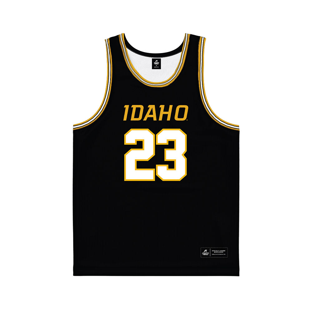 Idaho - NCAA Women's Basketball : Ana Beatriz Passos Alves da Silva - Black Basketball Jersey-0