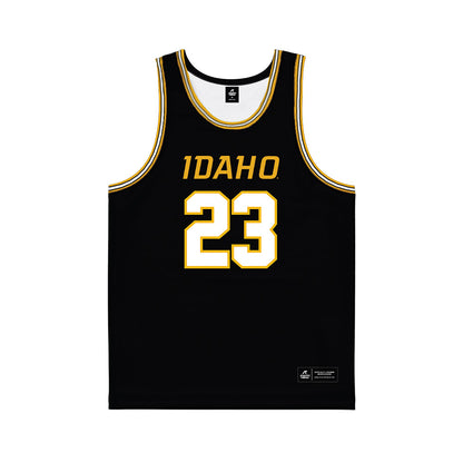 Idaho - NCAA Women's Basketball : Ana Beatriz Passos Alves da Silva - Black Basketball Jersey-0