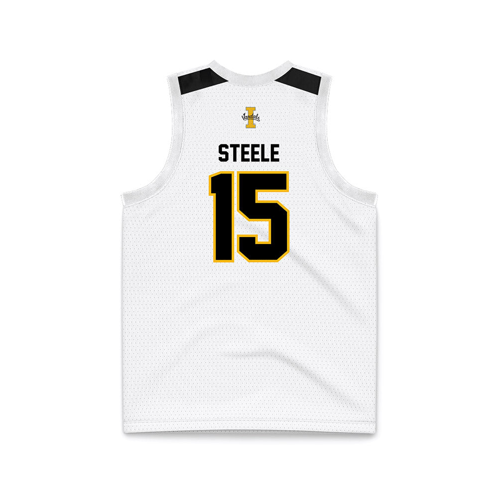 Idaho - NCAA Men's Basketball : Ewan Steele - Basketball Jersey
