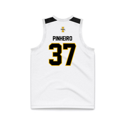 Idaho - NCAA Women's Basketball : Ana Pinheiro - White Basketball Jersey-1