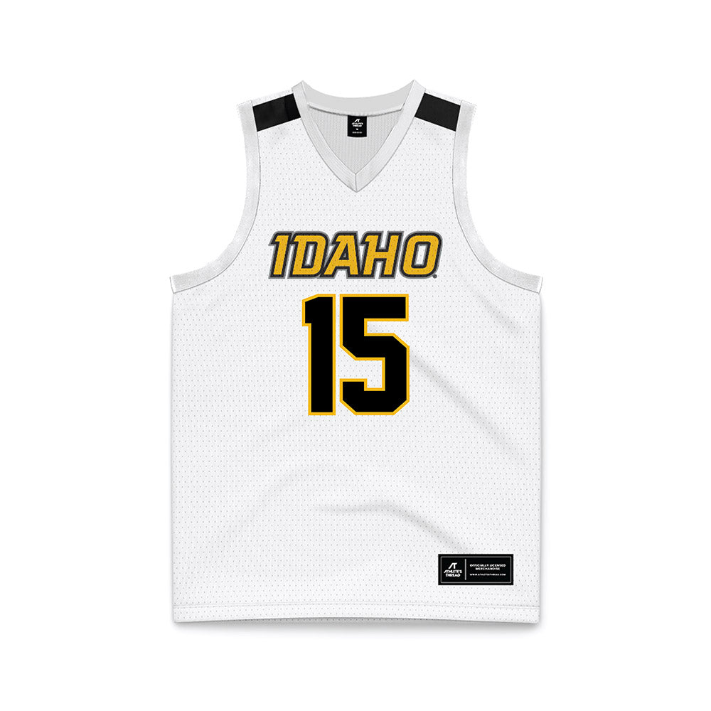 Idaho - NCAA Men's Basketball : Ewan Steele - Basketball Jersey
