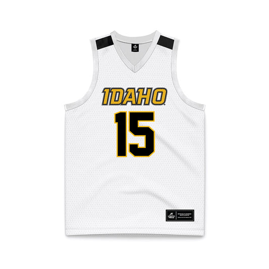 Idaho - NCAA Men's Basketball : Ewan Steele - Basketball Jersey