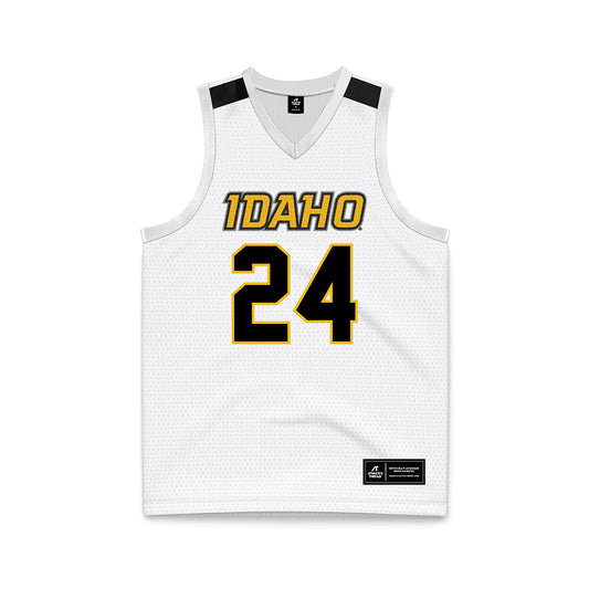 Idaho - NCAA Women's Basketball : Mary McMorris - White Basketball Jersey-0