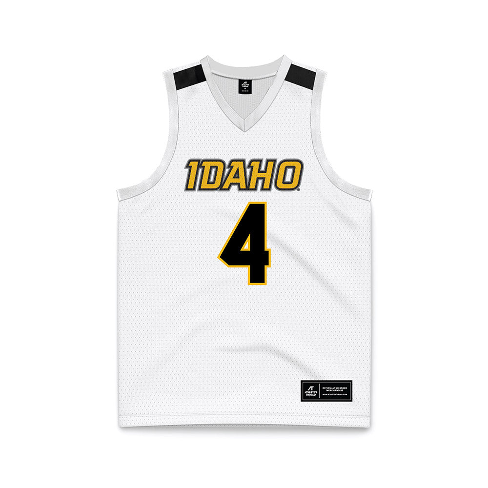 Idaho - NCAA Women's Basketball : Hope Hassmann - White Basketball Jersey-0