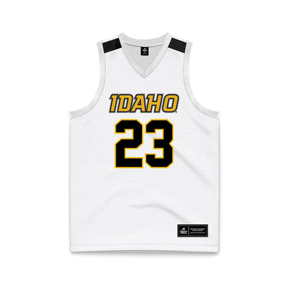 Idaho - NCAA Women's Basketball : Ana Beatriz Passos Alves da Silva - White Basketball Jersey-0