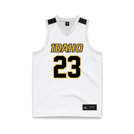Idaho - NCAA Women's Basketball : Ana Beatriz Passos Alves da Silva - White Basketball Jersey-0
