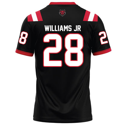 Arkansas State - NCAA Football : Chavel Williams Jr - Black Football Jersey-1